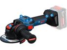 BOSCH Akku-Winkelschleifer EXWX18V-15S X-Lock 2x18V/8,0 Ah, Ladegerät, L-BOXX