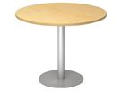 Besuchertisch Eiche/Chrom