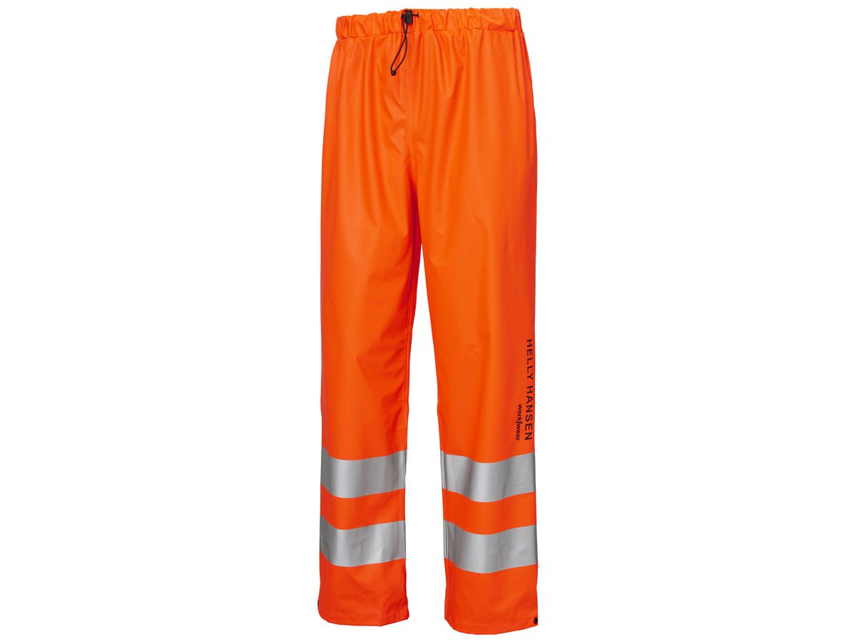 Helly Hansen Warnschutzregenbundhose 70460, orange, EN 343, Gr. L