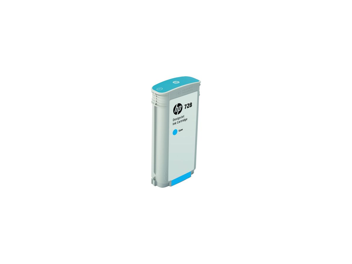 HP Tintenpatrone Nr.728 F9J67A HC 130ml cyan