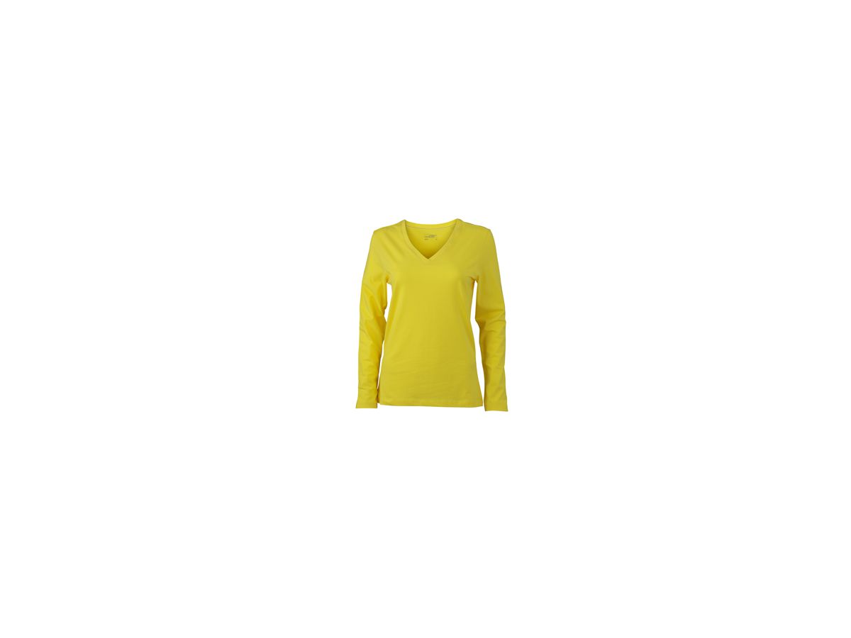 JN Ladies Stretch V-Shirt lang JN929