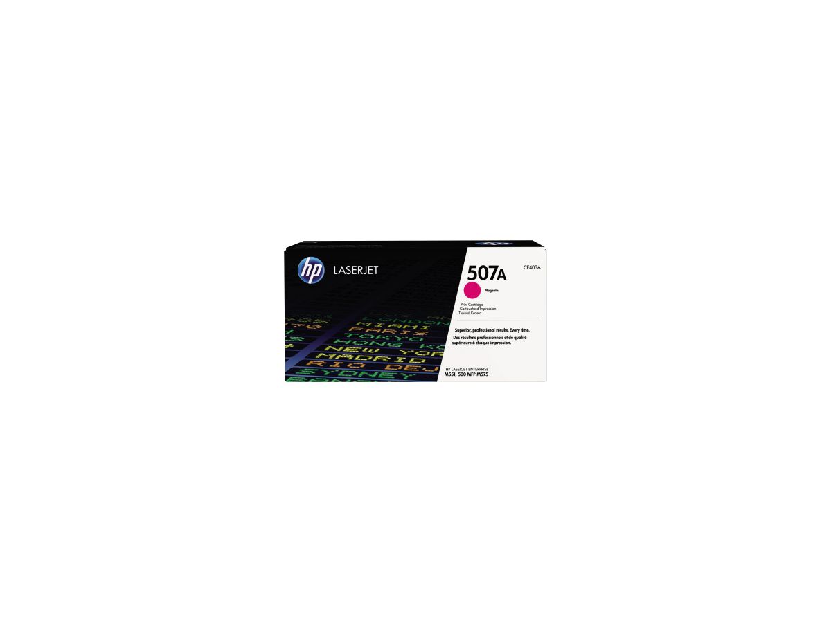 HP Toner CE403A 507A 6.000Seiten magenta