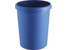 helit Papierkorb H6106234 39x48cm 45l rund Polyethylen blau