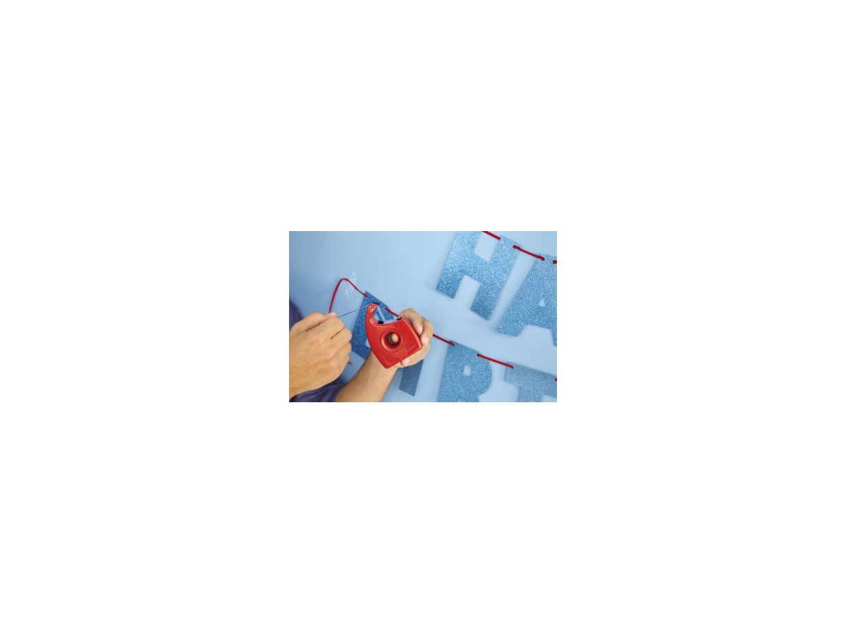 tesa Handabroller Easy Cut 57443-00001 19mmx10m rot/blau