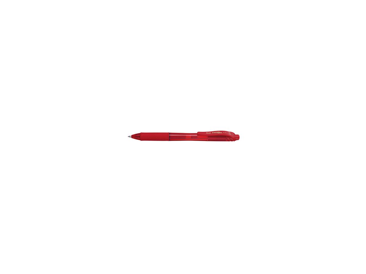 Pentel Gelroller EnerGel X BL107-B 0,35mm Druckmechanik rot
