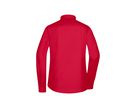 JN Ladies' Shirt Longsleeve Poplin JN677 red, Größe L