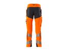 MASCOT Hose mit Knietaschen 19279-510 orange/schwarzblau Gr.: 90 C 52