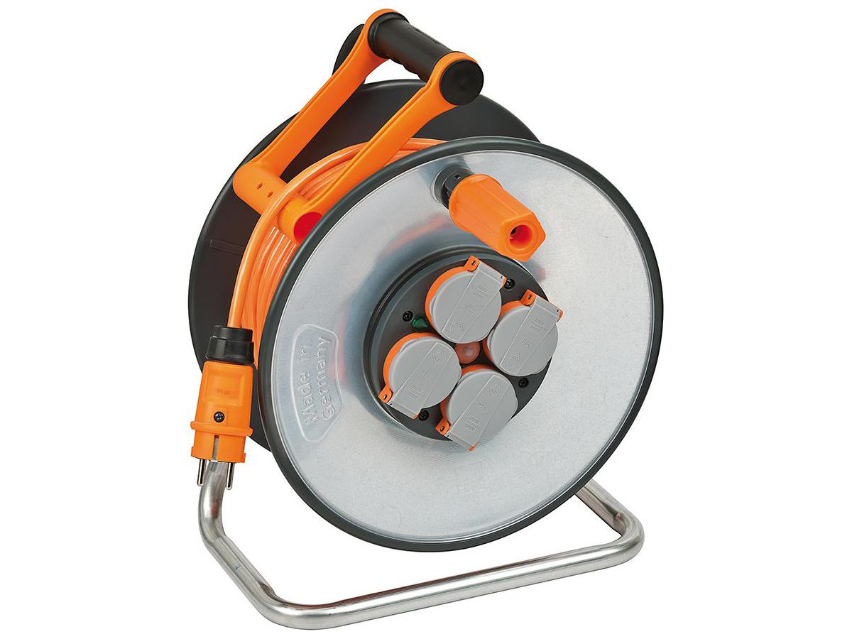 BRENNENSTUHL Kabeltrommel Stahlkern