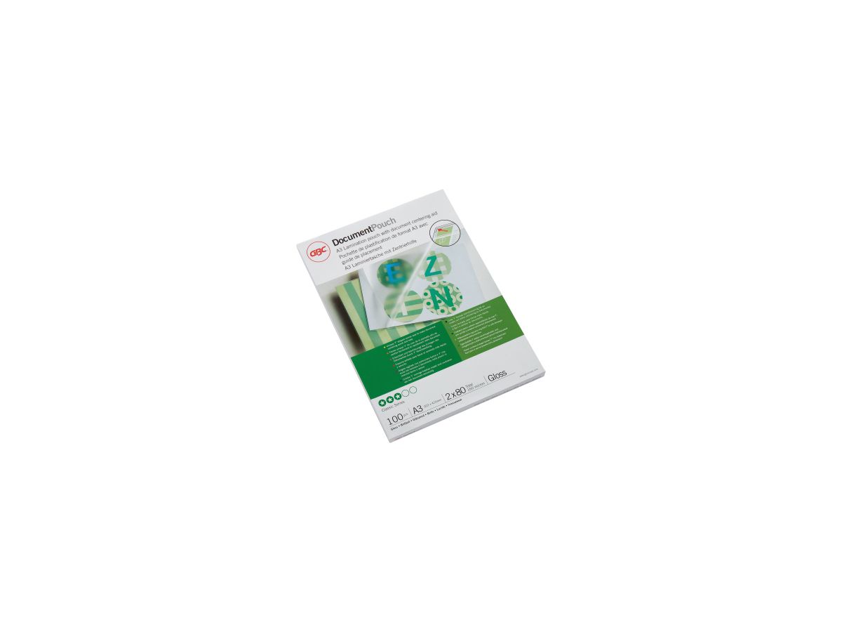 GBC Folientasche DocumentPouch IB583032 DIN A3 100 St./Pack.