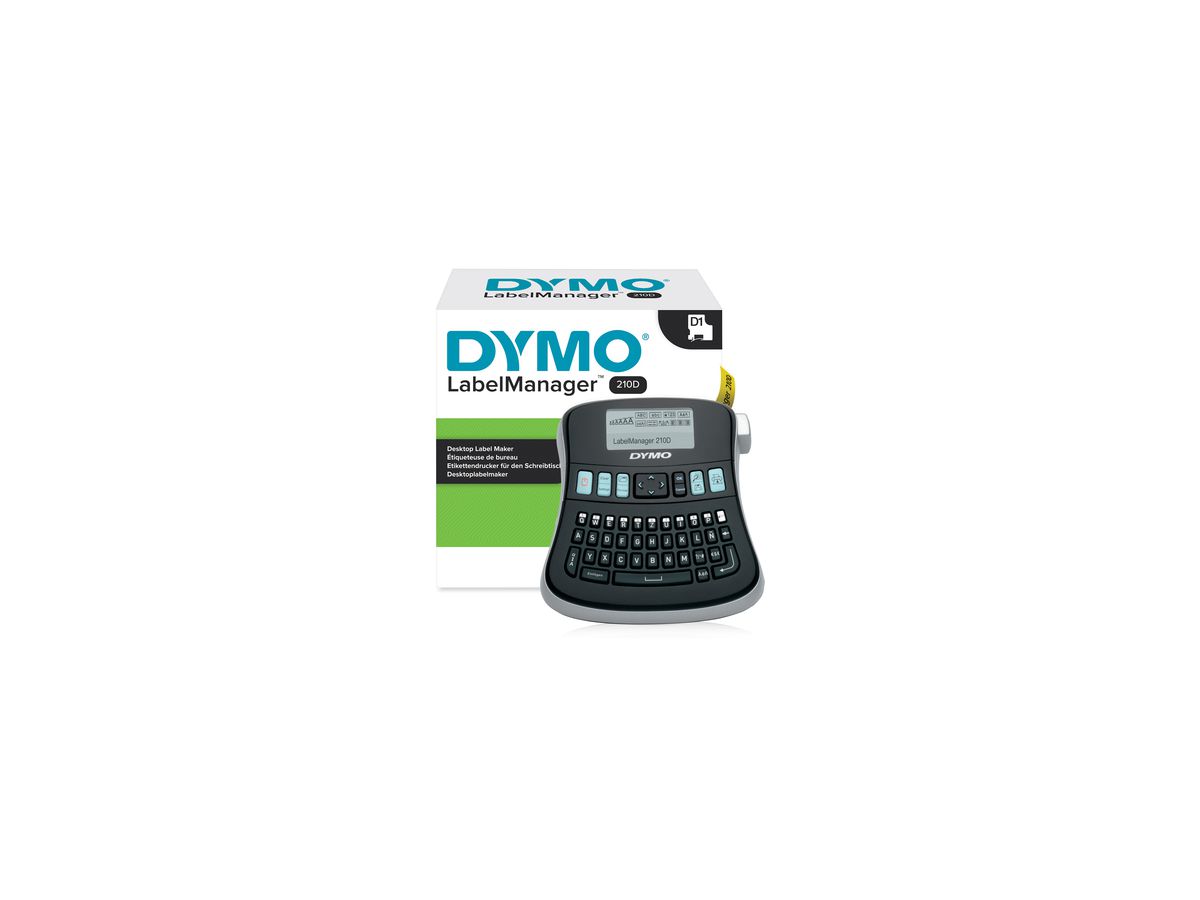 DYMO Beschriftungsgerät LabelManager 210D S0784470 sw/si