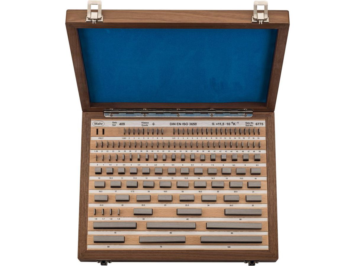 Par-Endmasssatz 32tlg. Stahl, Gen.0         MAHR