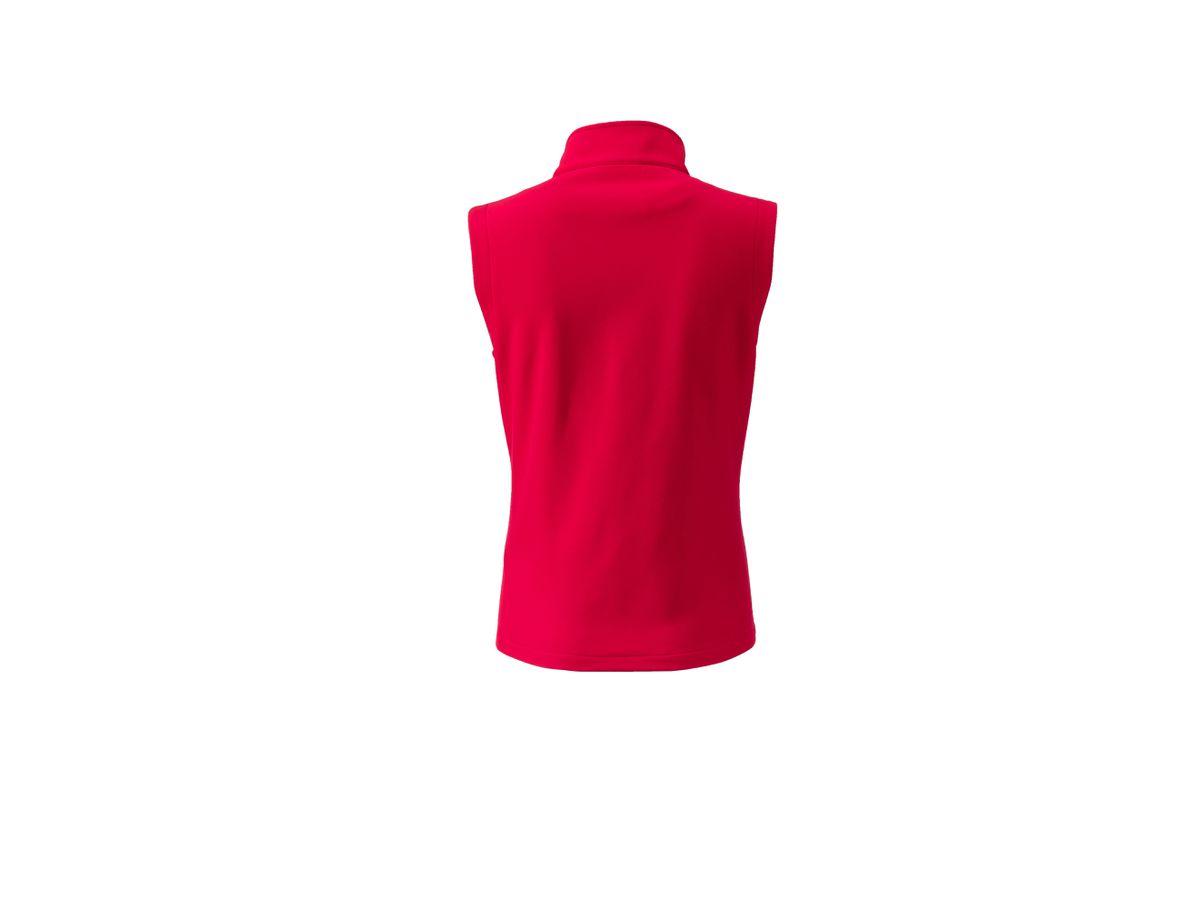 JN Ladies' Promo Softshell Vest JN1127 red/black, Größe XL