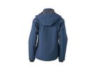 JN Ladies Winter Softshell Jacket JN1001 95%PES/5%EL, navy, Größe L