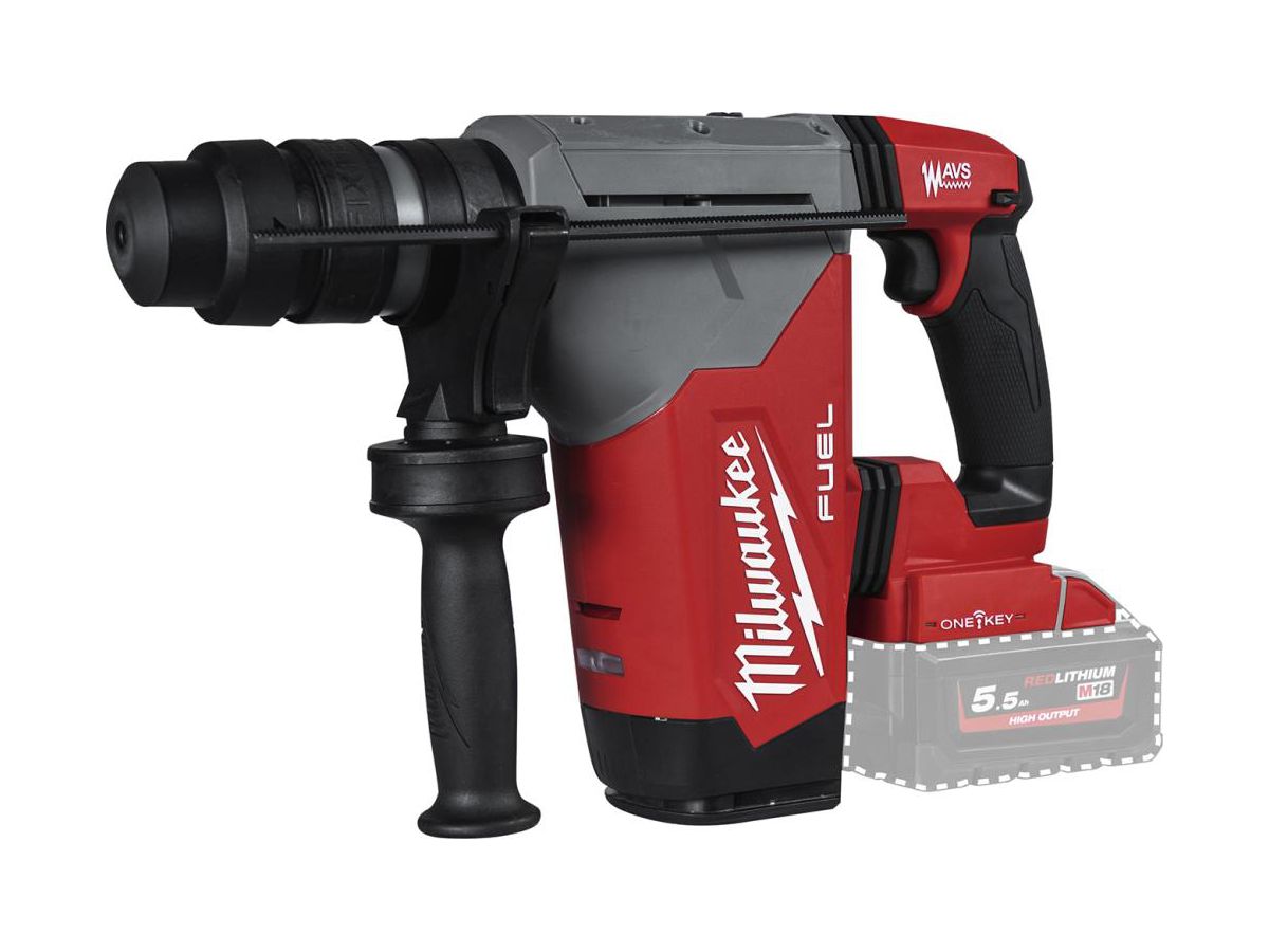 MILWAUKEE AKKU-KOMBIHAMMER M18ONEFHPX-0X solo, in HD Box