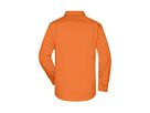 JN Herren Business Shirt JN642 orange, Größe 4XL