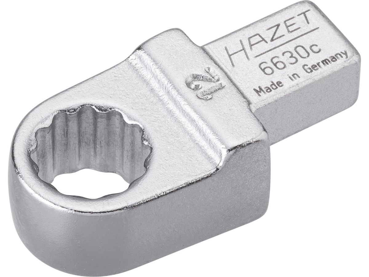 Insteek-ringsleutel 12mm 9x12mm HAZET 12mm  9x12mm        Hazet