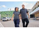 JN Workwear Polo Women JN803 100%BW, carbon, Größe XL