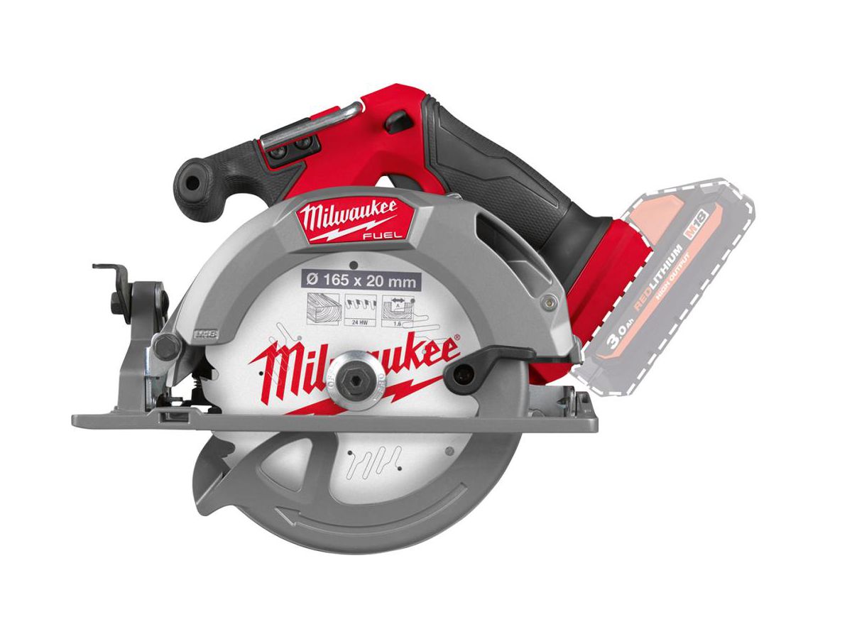 MILWAUKEE Akku-Kreissäge M18FCS552-0X solo, in HD-Box
