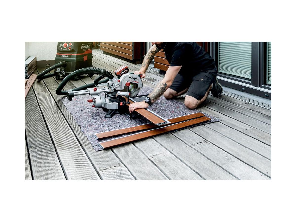 METABO Akku-Kappsäge KGS 18 LTX BL 216 1x18V/4,0 Ah Li-Power, Ladegerät