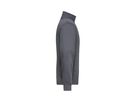 JN Workwear Sweat Jacket JN836 70%BW/30%PES, carbon, Größe 5XL