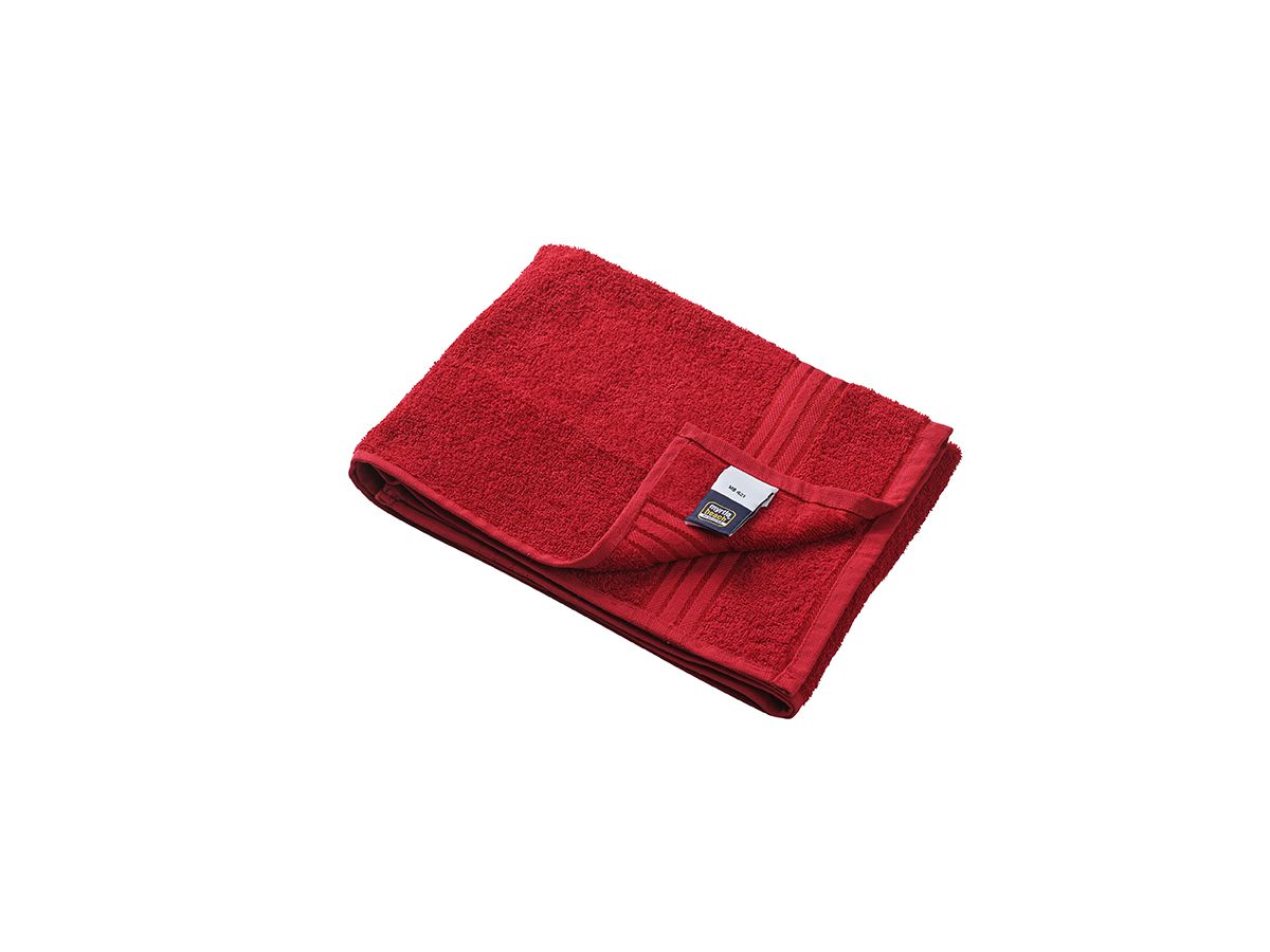 mb Hand Towel MB421 100%BW, indian-red, Größe one size