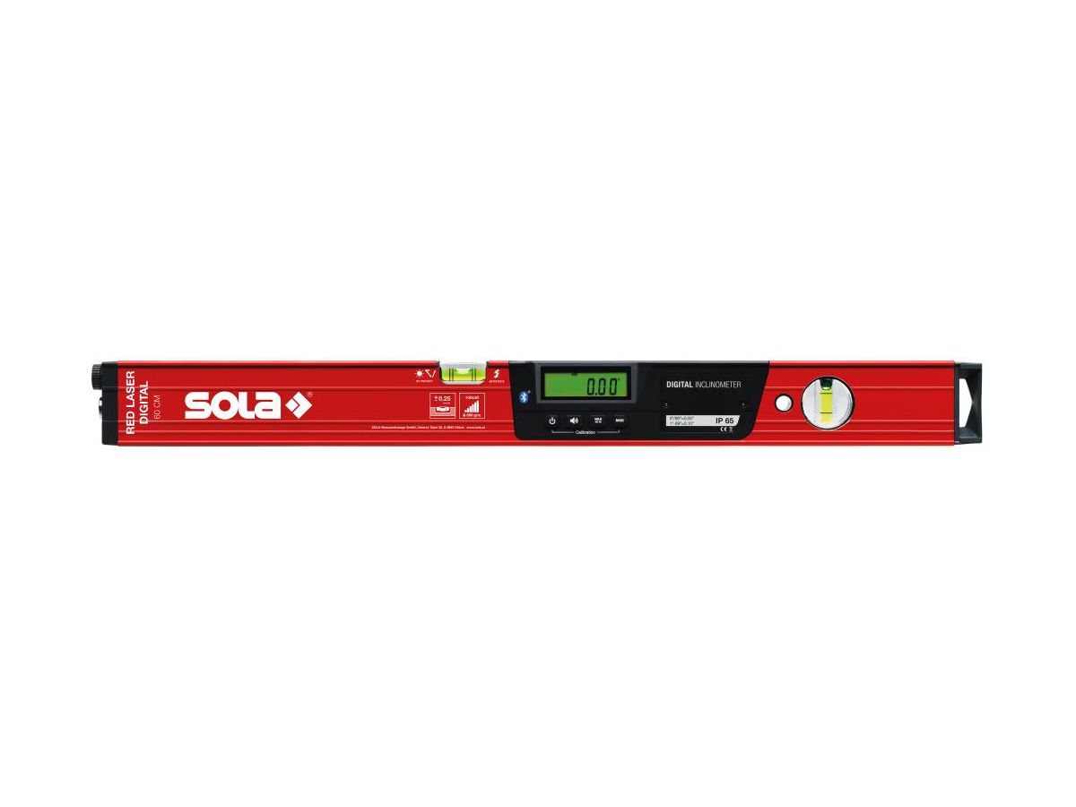SOLA Digitale Wasserwaage RED Laser digital Sola