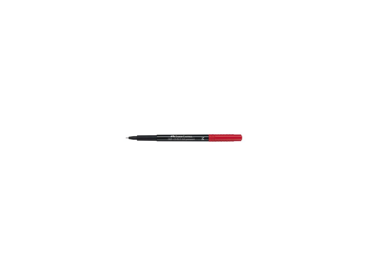 Faber Castell Folienschreiber MULTIMARK 152521 1mm rot