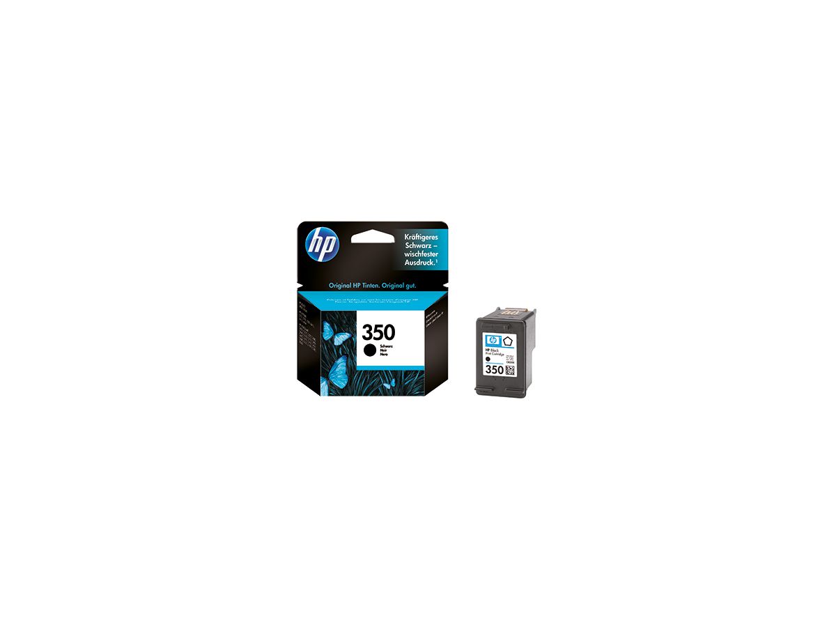 HP Tintenpatrone CB335EE#UUS Nr.350 4,5ml schwarz