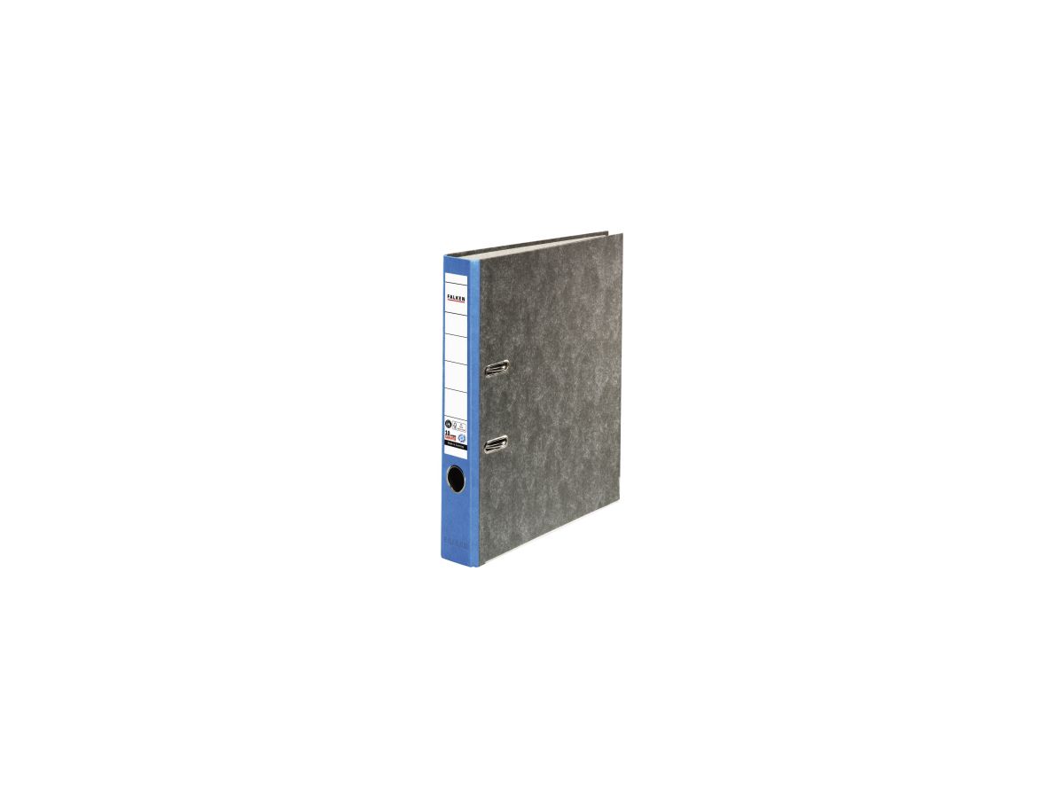 Falken Ordner S50 80023393 DIN A4 50mm RC Pappe blau