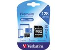 Verbatim Speicherkarte micoSDXC 44085 Class 10 128GB +Adapter