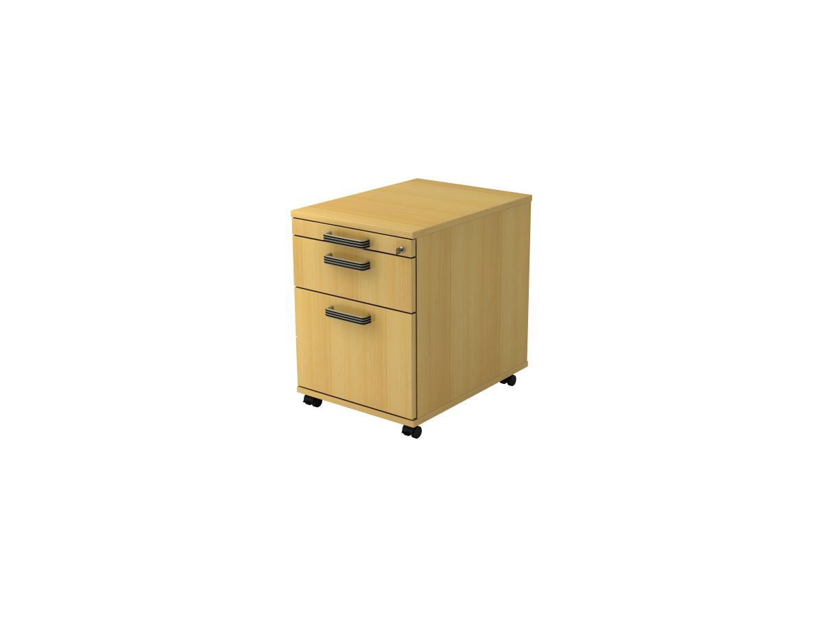 Rollcontainer AC20SG 60 tief, Buche