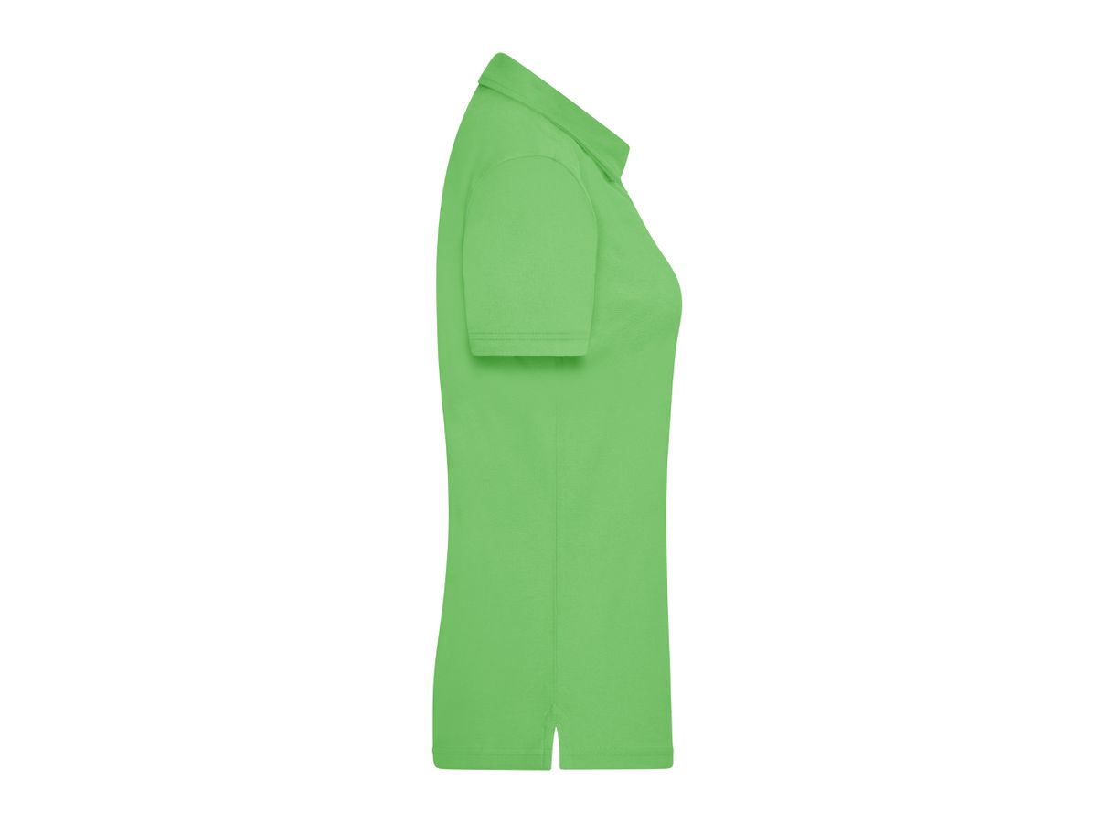 JN Ladies' Traditional Polo JN715 lime-green/lime-green-white, Größe XL