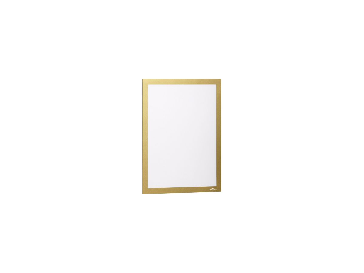 DURABLE Magnetrahmen MAGAFRAME 487230 DIN A4 gold 2 St./Pack.