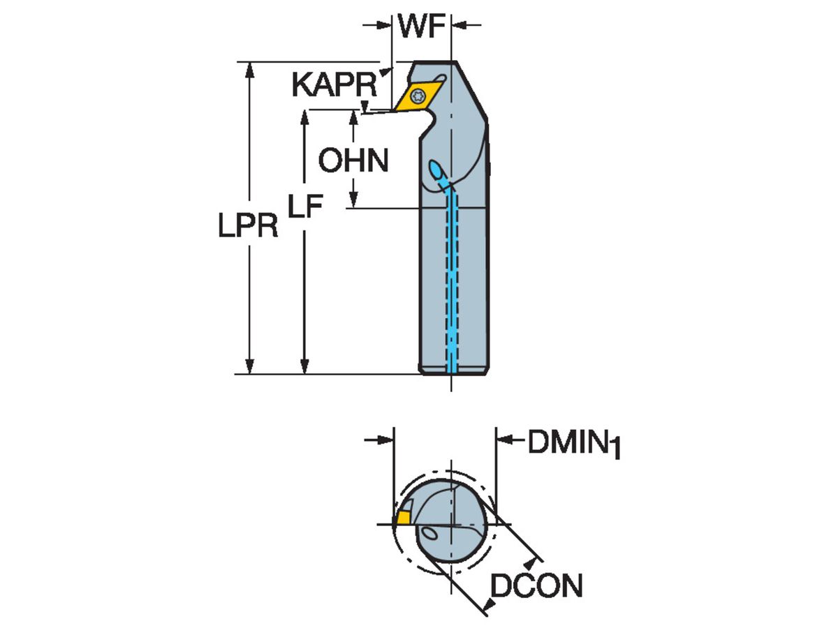 COROMANT COROTURN 111 BOHRSTANGEN, EINT