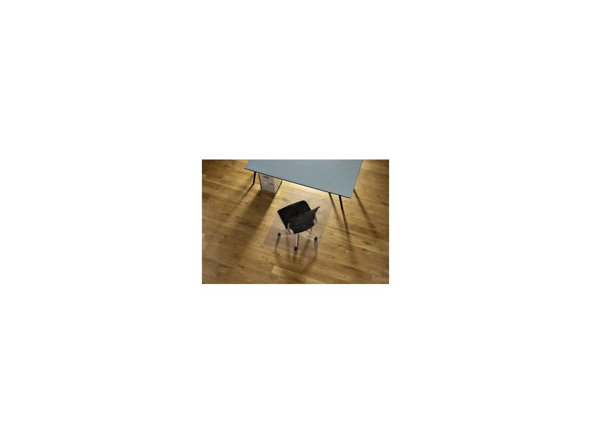 Bodenschutzmatte transparent B120Xt90 cm Hartböden Duragrip Meta