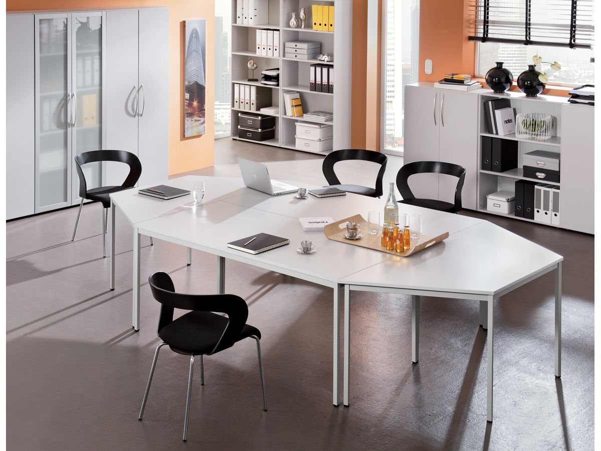 Tisch 120 x 80 lichtgrau