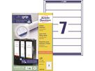 Avery Zweckform Ordneretikett L4760-100 38x192mm ws 700 St./Pack.