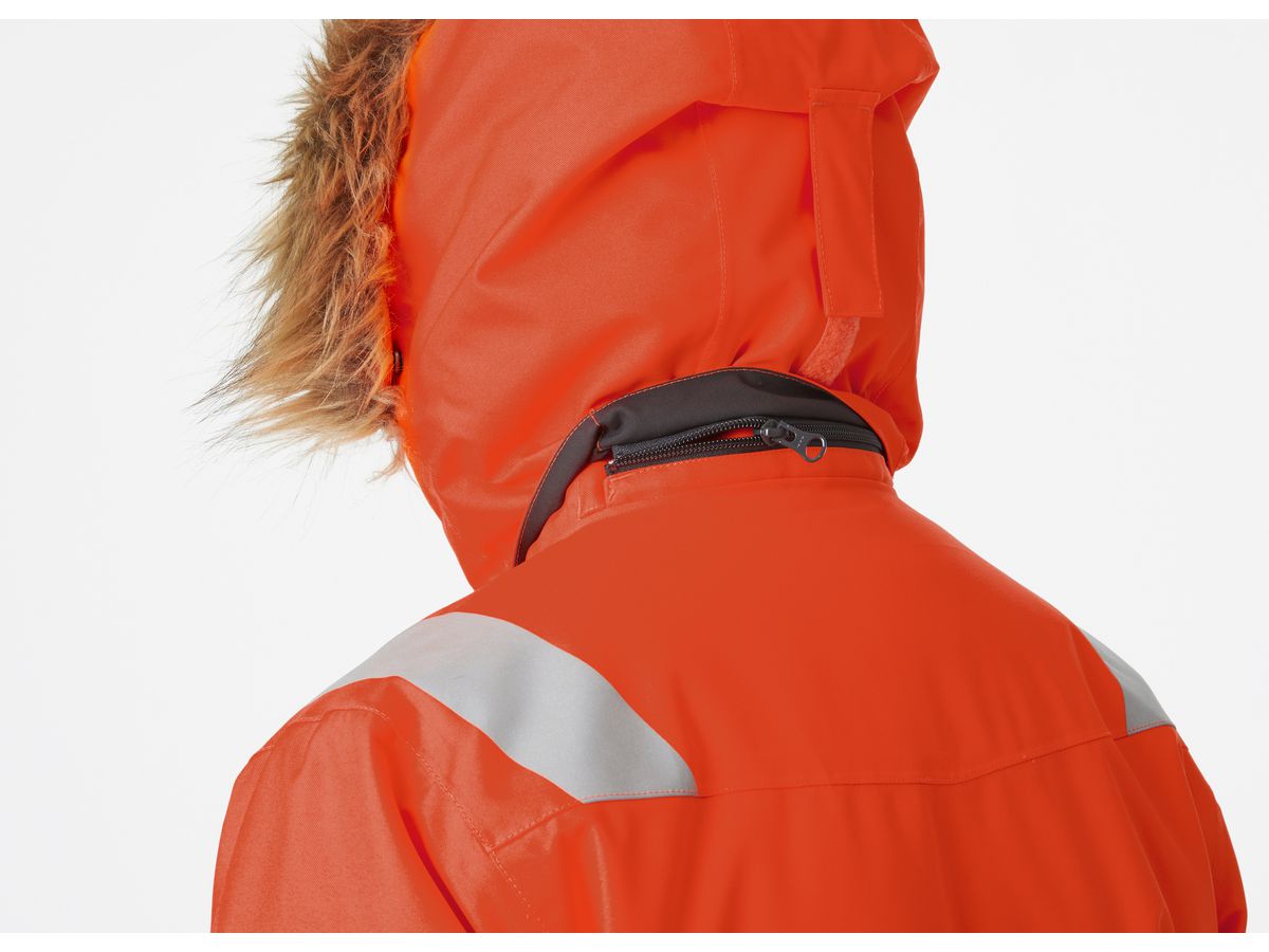 HELLY HANSEN ALNA 2.0 Winterparka 71393 orange/ebony, Gr. 3XL