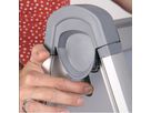 Franken Kundenstopper Design BS1309 für A1 65,2x110x76cm silber