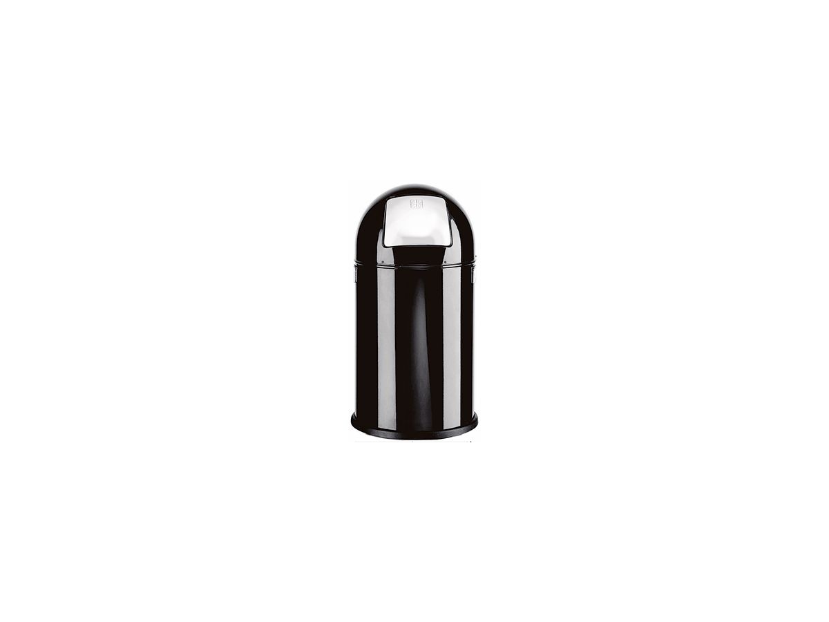 Push-Abfallsammler 2900-11 20L H/Ø 63/34cm sw