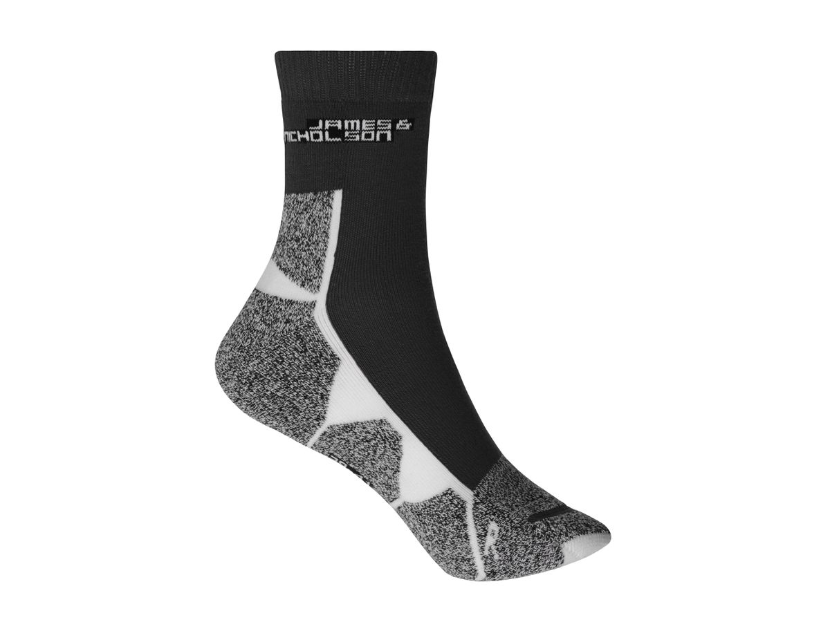 JN Sport Socks JN215 black/white, Größe 45-47