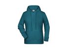JN Ladies' Hoody 8023 petrol-melange, Größe L