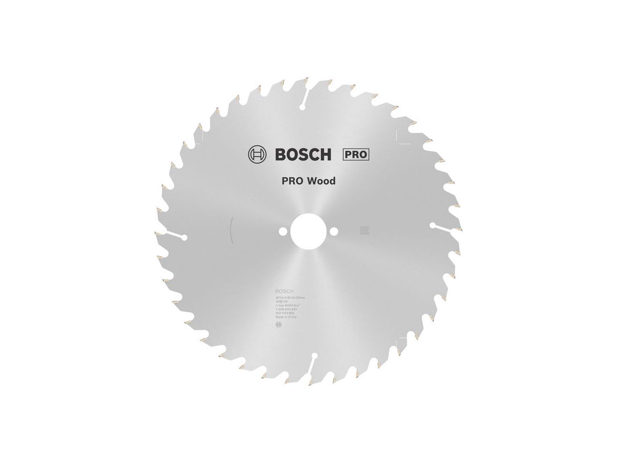 BOSCH Kreissägeblatt 20 Grad Optiline TKB 254X30 40WZ SB2,8 K&G +20G
