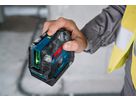 BOSCH Linienlaser GLL 2-15 G, grün LB10, DK10, Zieltafel, Tasche, 4x1,5 V