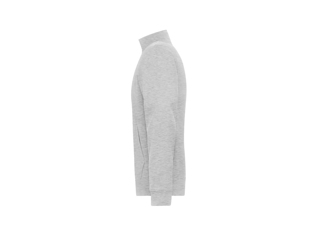 JN Herren Doubleface Jacke JN1810 grey-heather, Größe XS