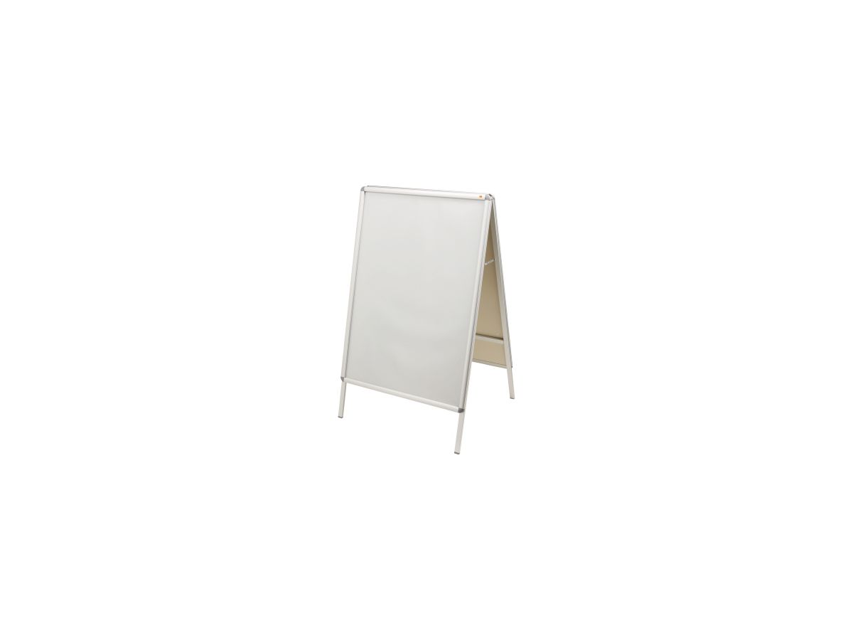 Nobo Plakatständer 1902204 DIN A0 Alurahmen silber