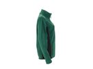 JN Ladies Workwear Fleece Jacket JN841 100%PES, dark-green/black, Größe L