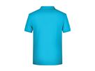 JN Men's Basic Polo 8010 turquoise, Größe 3XL