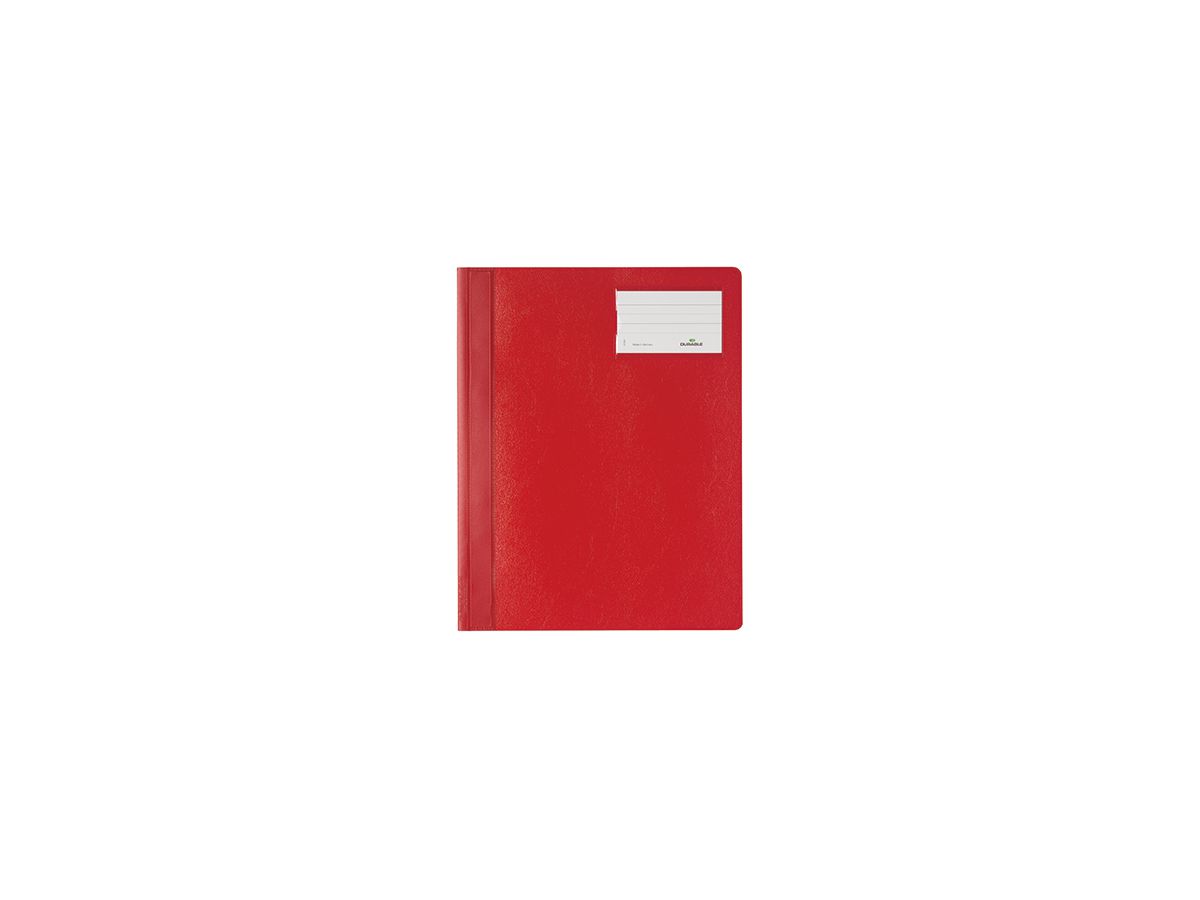 DURABLE Schnellhefter 250003 DIN A4 Polyethylen rot