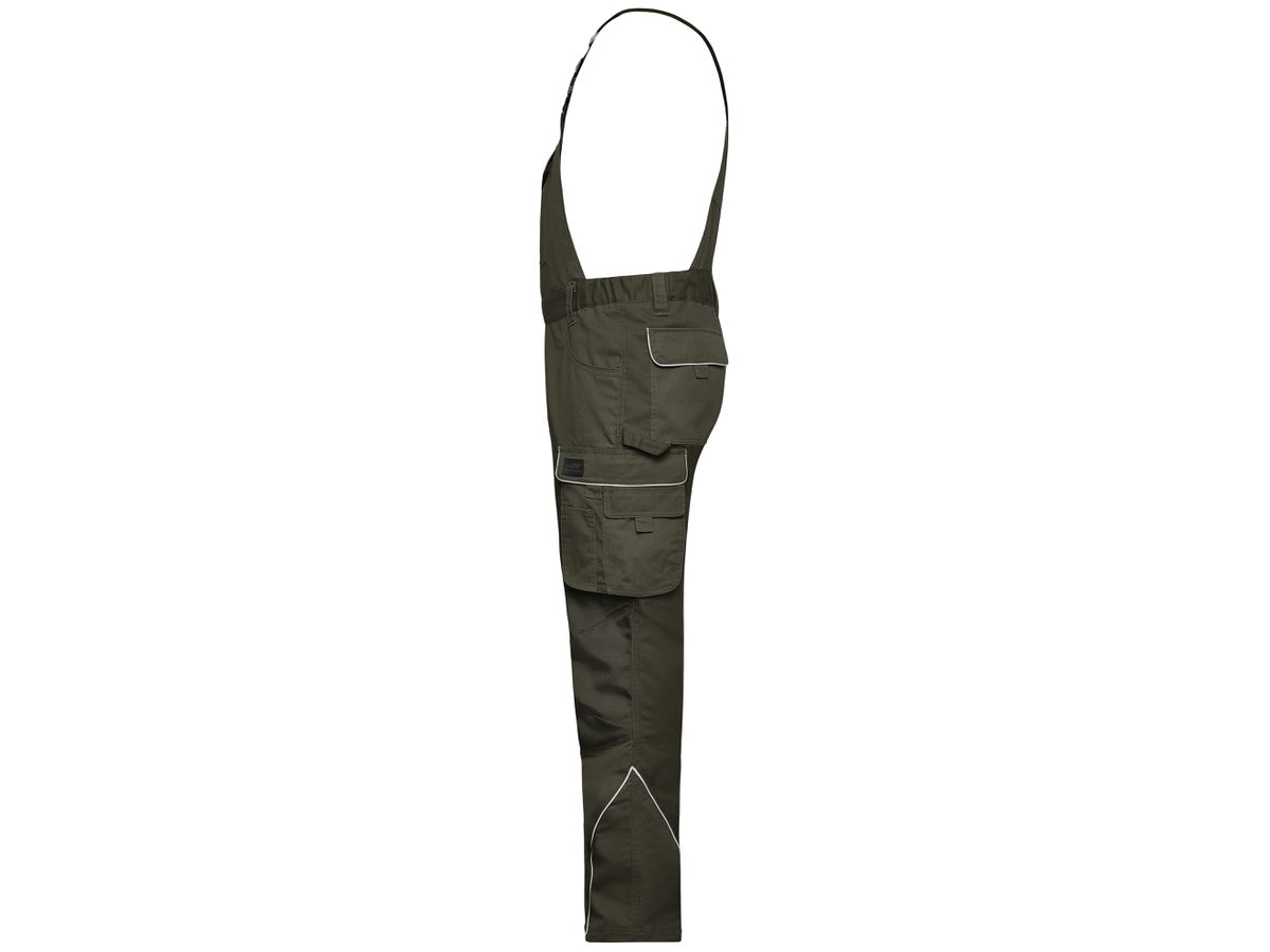 JN Funktionelle Latzhose JN879 olive, Größe 102